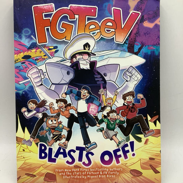 FG Teev Blasts Off (paperback)