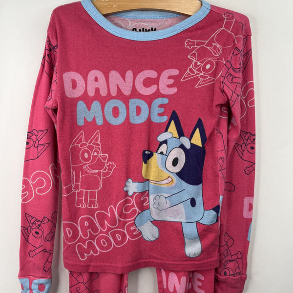 Size 8: Bluey Pink "Dance Mode" 2pc PJs