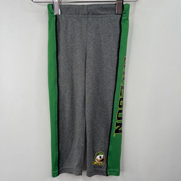 Size 2: Colosseum Grey/Green Oregon Ducks Pants