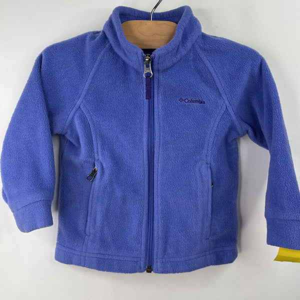 Size 2: Columbia Purple Fleece Coat