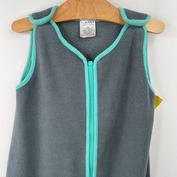 Size M: Deedee Grey/Blue Fleece Sleepsack