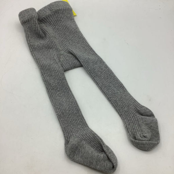 Size 0-6m: Grey Footed Tights