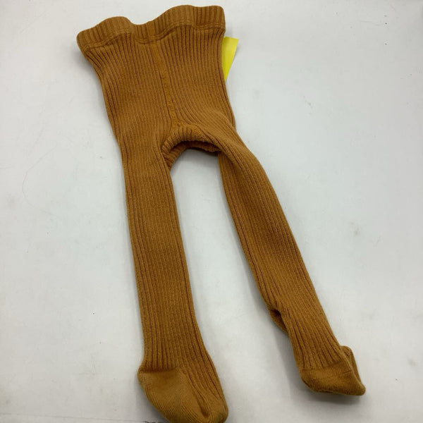 Size 0-6m: Yellow Footed Tights