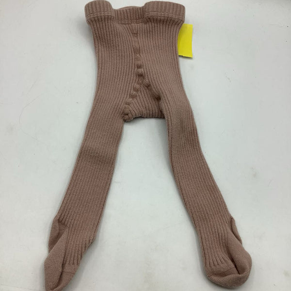 Size 0-6m: Pink Footed Tights