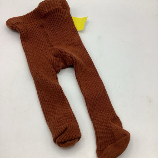 Size 0-6m: Brown Footed Tights