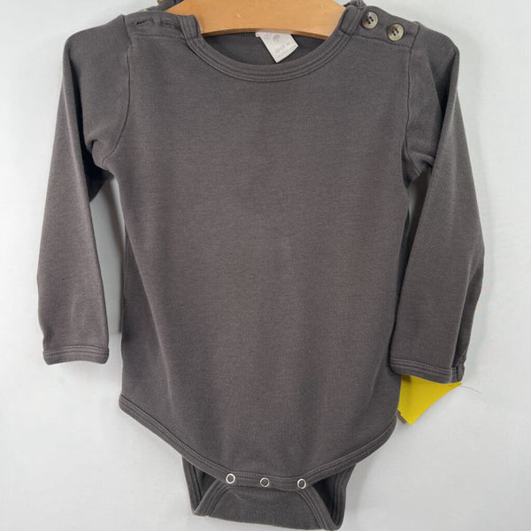 Size 18-24m: Kate Quinn Grey Long Sleeve Onesie
