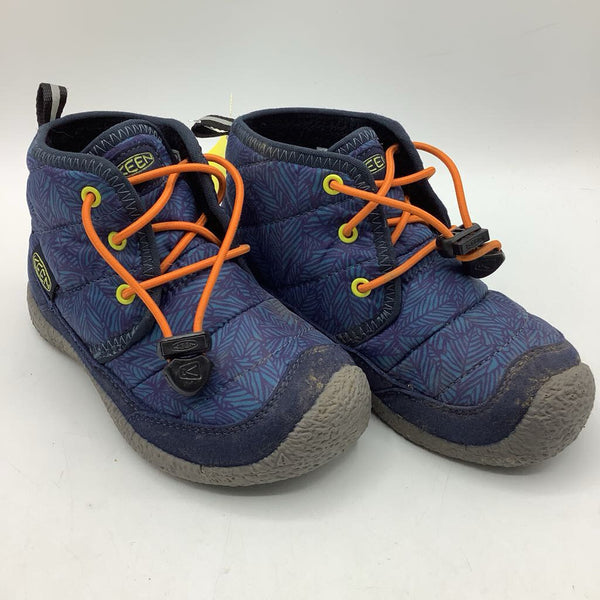 Size 10: Keen Blue/Orange Toggle Strap Shoes