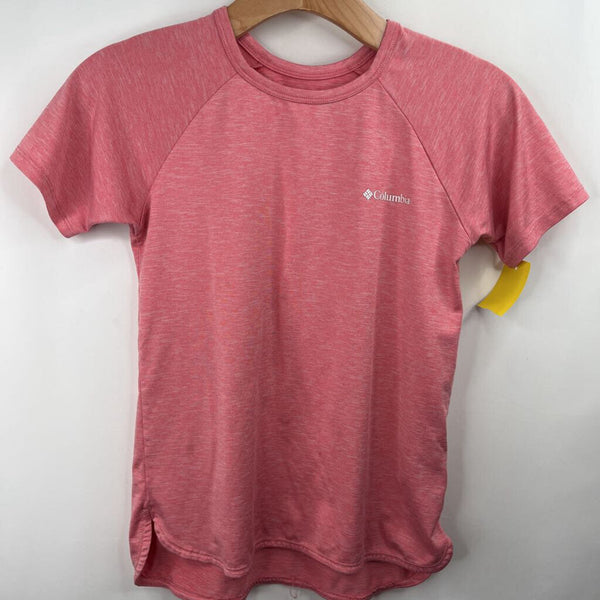 Size 10-12: Columbia Pink Heathered T-Shirt