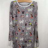 Size 12-14: Little Sleepies Faded Purple Cat 2pc PJs