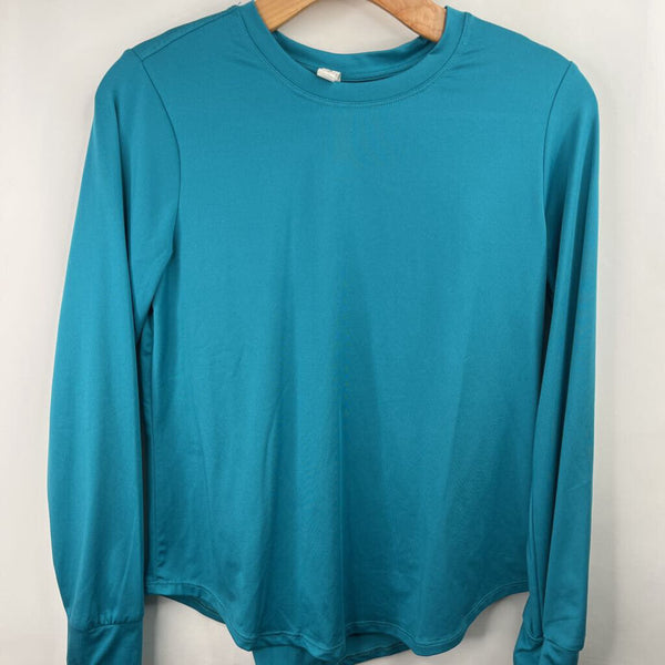 Size 12-14: We Wander Omni Blue Long Sleeve Shirt