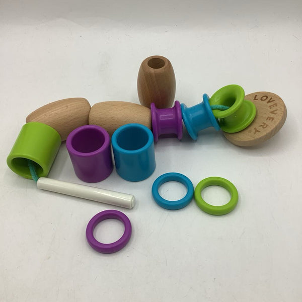 Lovevery Wooden Lacing Toy