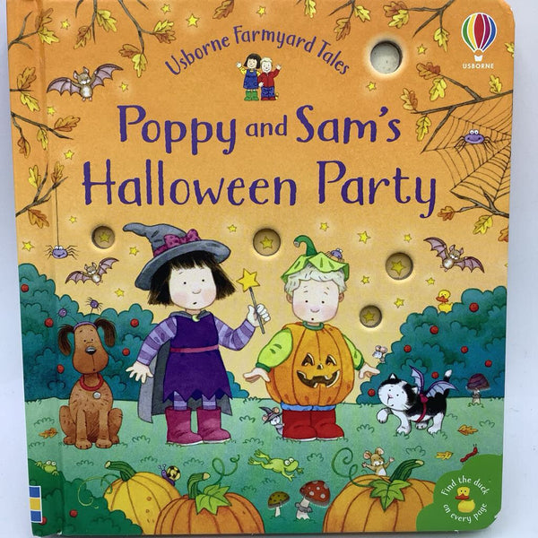 Poppy & Sam's Halloween Party (boardbook)
