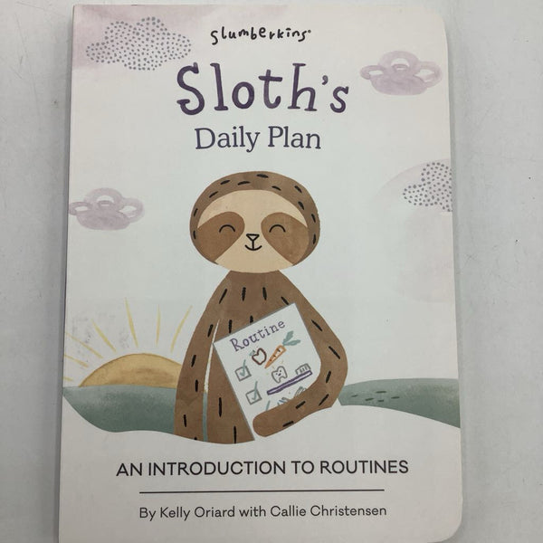 Slumberkins Sloth's Daily Plan (boardbook)