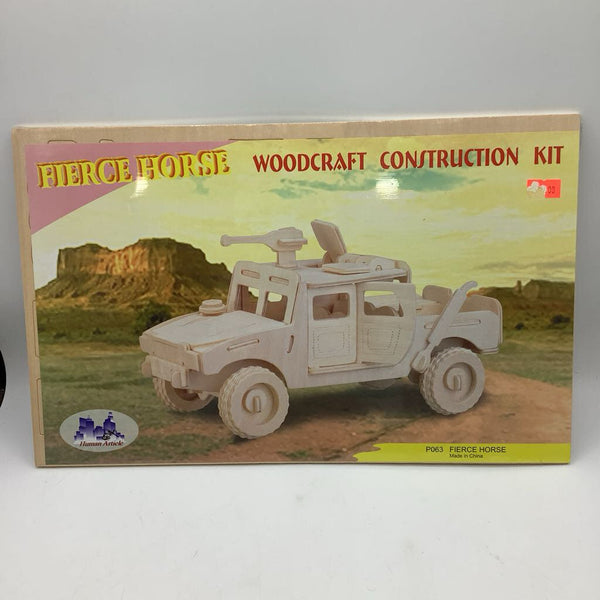 Fierce Horse Woodcraft Construction Kit-NEW