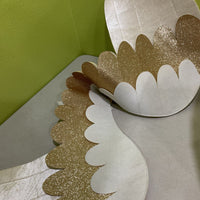 Size O/S: Hanna Andersson Creme/Gold Wings