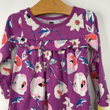 Size 12-18m: Tea Purple Floral Long Sleeve Dress