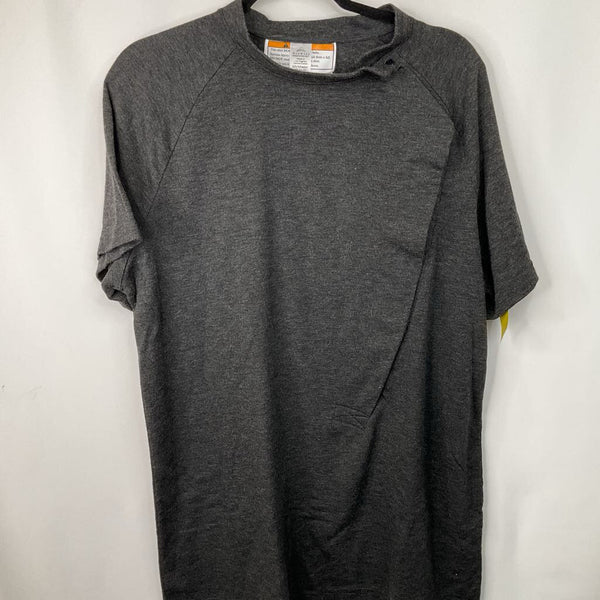 Size L: Dadware Grey T-Shirt (skin to skin dad shirt)