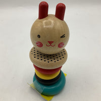 Petit College Wooden Rattle Baby Toy