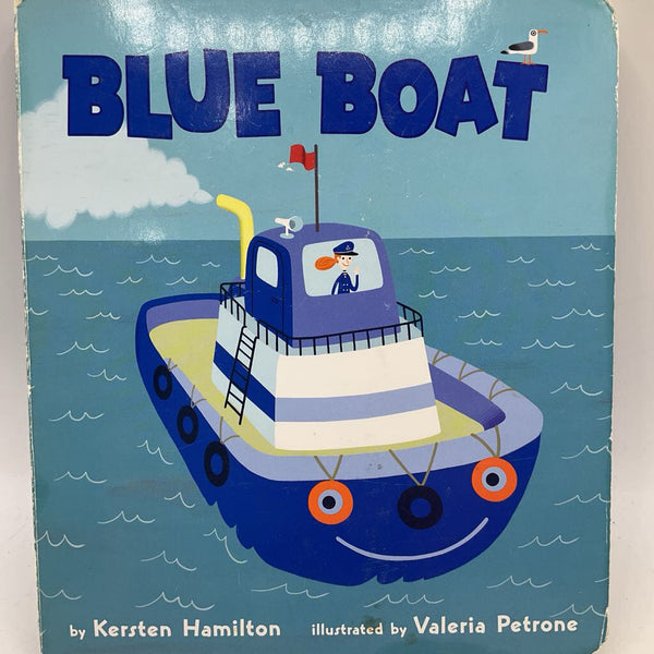 Blue Boat (boardbook)