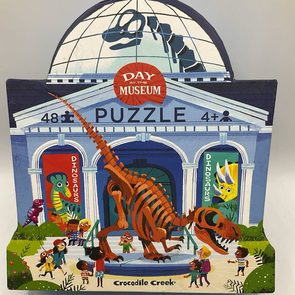 Crocodile Creek Day At The Museum 48pc Puzzle