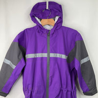 Size 10-11: Oaki Purple/Grey Rain Suit