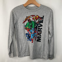 Size 10: Marvel Grey Long Sleeve T