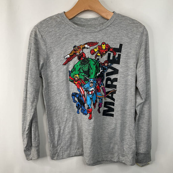 Size 10: Marvel Grey Long Sleeve T