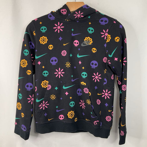Size 10-12: Nike Black/Colorful Symbols Hoodie