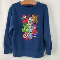 Size 6-7 : Marvel Navy Super Hero Sweatshirt