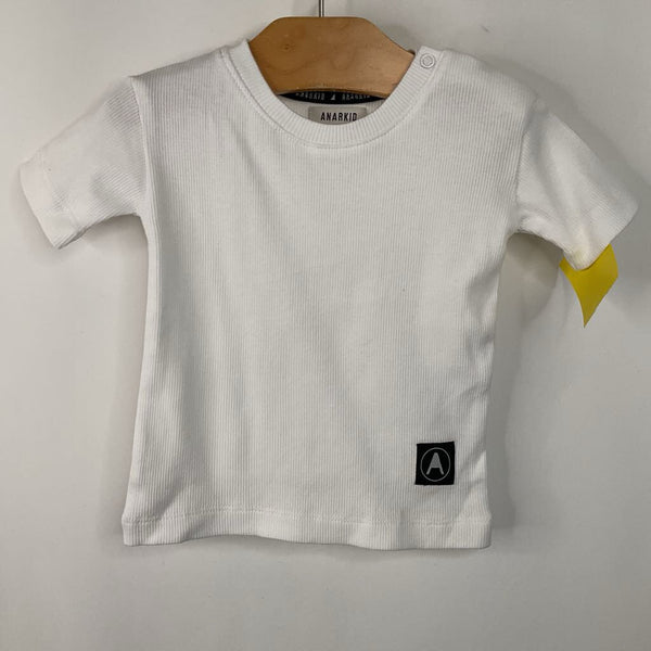 Size 6-12m: Anarkid White T-Shirt