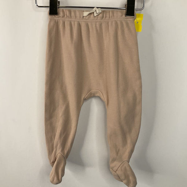 Size 3-6m: Quincy Mae Creme Cozy Footy Pants