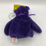 Collectors Corner: Ty Beanie Baby "Princess" 1997 Purple Bear Plush