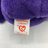 Collectors Corner: Ty Beanie Baby "Princess" 1997 Purple Bear Plush