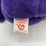 Collectors Corner: Ty Beanie Baby "Princess" 1997 Purple Bear Plush