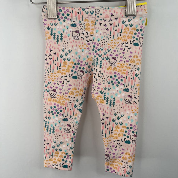 Size 3-6m: Tea Pink Hello Kitty Leggings
