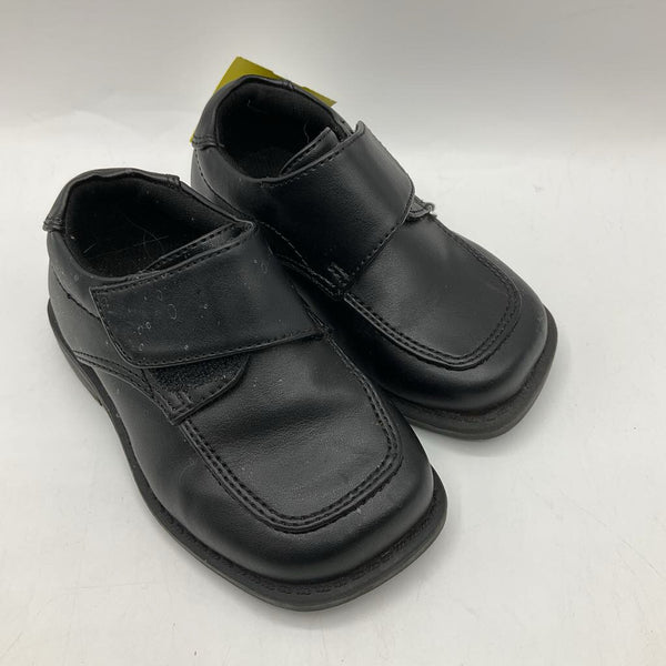 Size 5.5: Smart Fit Black Velcro Strap Dress Shoes