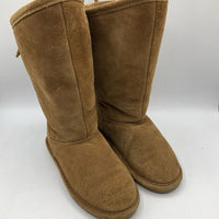 Size 13: Bear Paw Tan Fuzzy Lined Boots