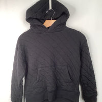 Size 8: Gap Black Quilted Hoodie