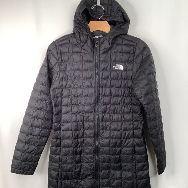 Size 14-16: The North Face Black Quilted Winter Coat