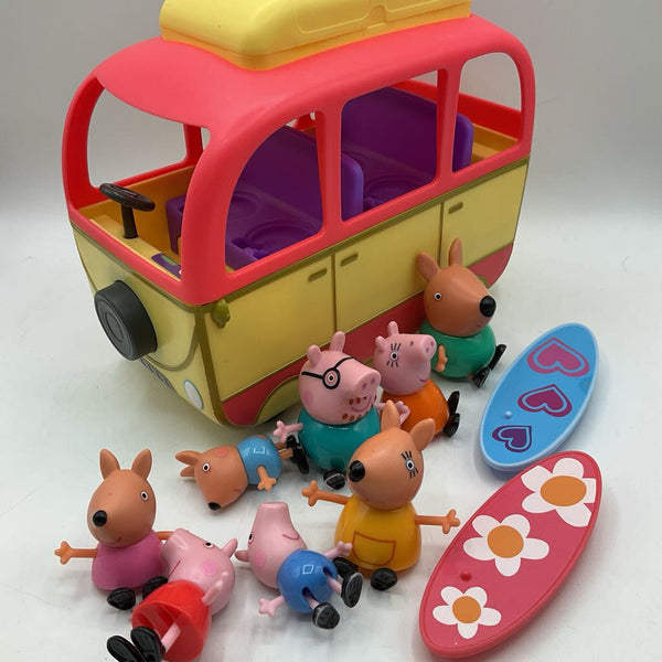 Peppa pig Camper Van W/Accessories