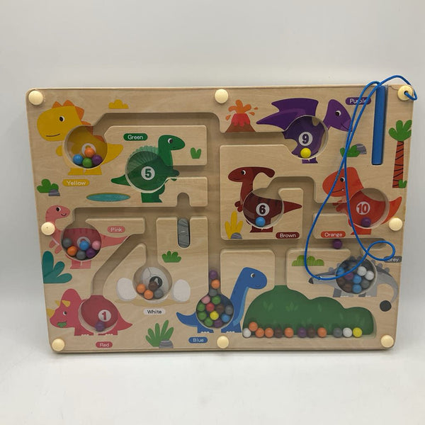 Wooden Magnetic Color Sorting Maze
