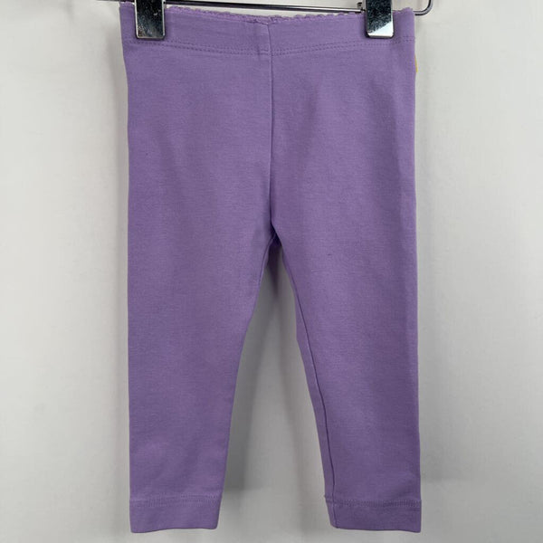 Size 3-6m: Tea Purple Leggings