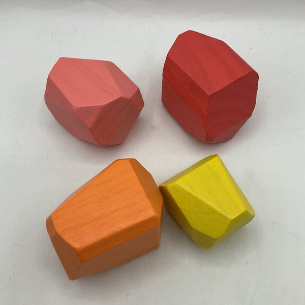 Wooden Geo Stacking Cubes