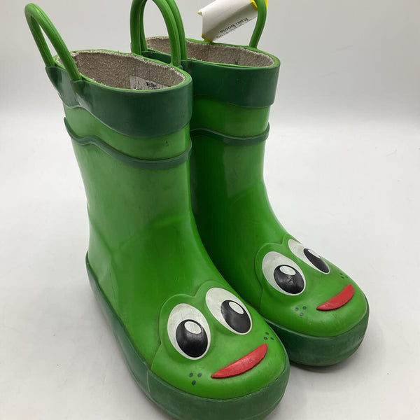 Size 7: Western Chief Green Frog Rain Boots