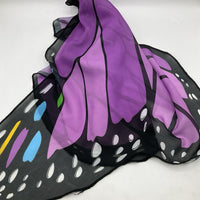 Size O/S: Purple Butterfly Cloth Wings