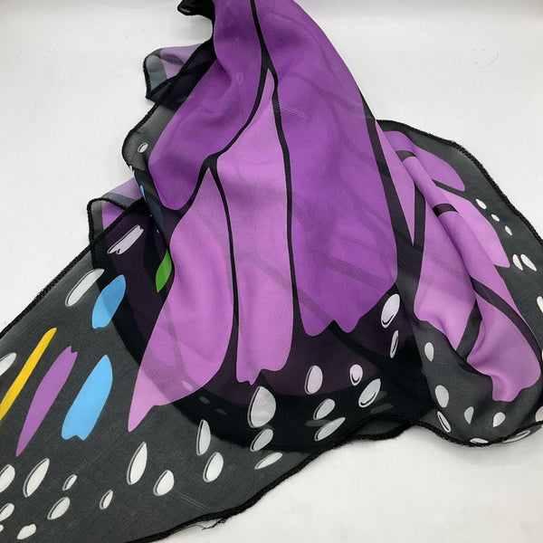 Size O/S: Purple Butterfly Cloth Wings