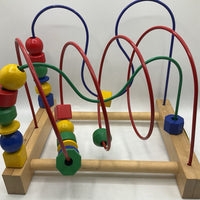 Colorful Wooden Bead Maze