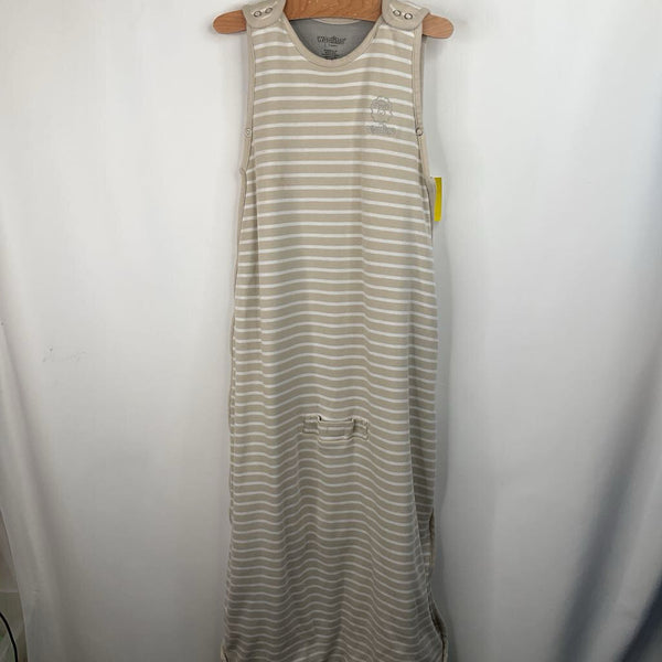 Size 2: Woolino Creme/White Striped Sleepsack
