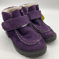 Size 10: Pedi Ped Purple Velcro Strap Boots