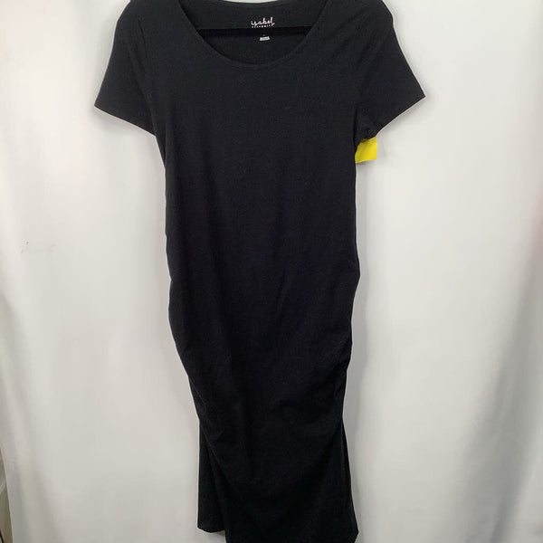 Size M: Isabell Black Short Sleeve Dress